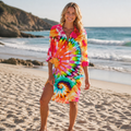 Flowing A-Line Summer Dress | Flowy Boho Beach Dress