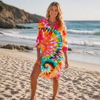 Flowing A-Line Summer Dress | Flowy Boho Beach Dress