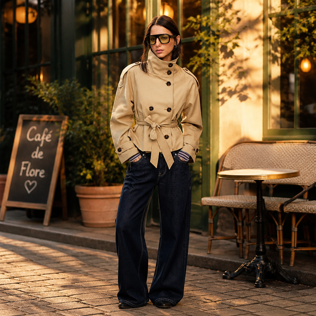 Classic Lightweight Autumn Coat | Lightweight Fall Jacket