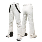 Women's Ski Pants, Breathable, Water-Resistant, Wear-Resistant, Snow Pants - Beige