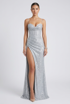 Women's Evening Maxi Dress with Corset | Formal Elegant Gown