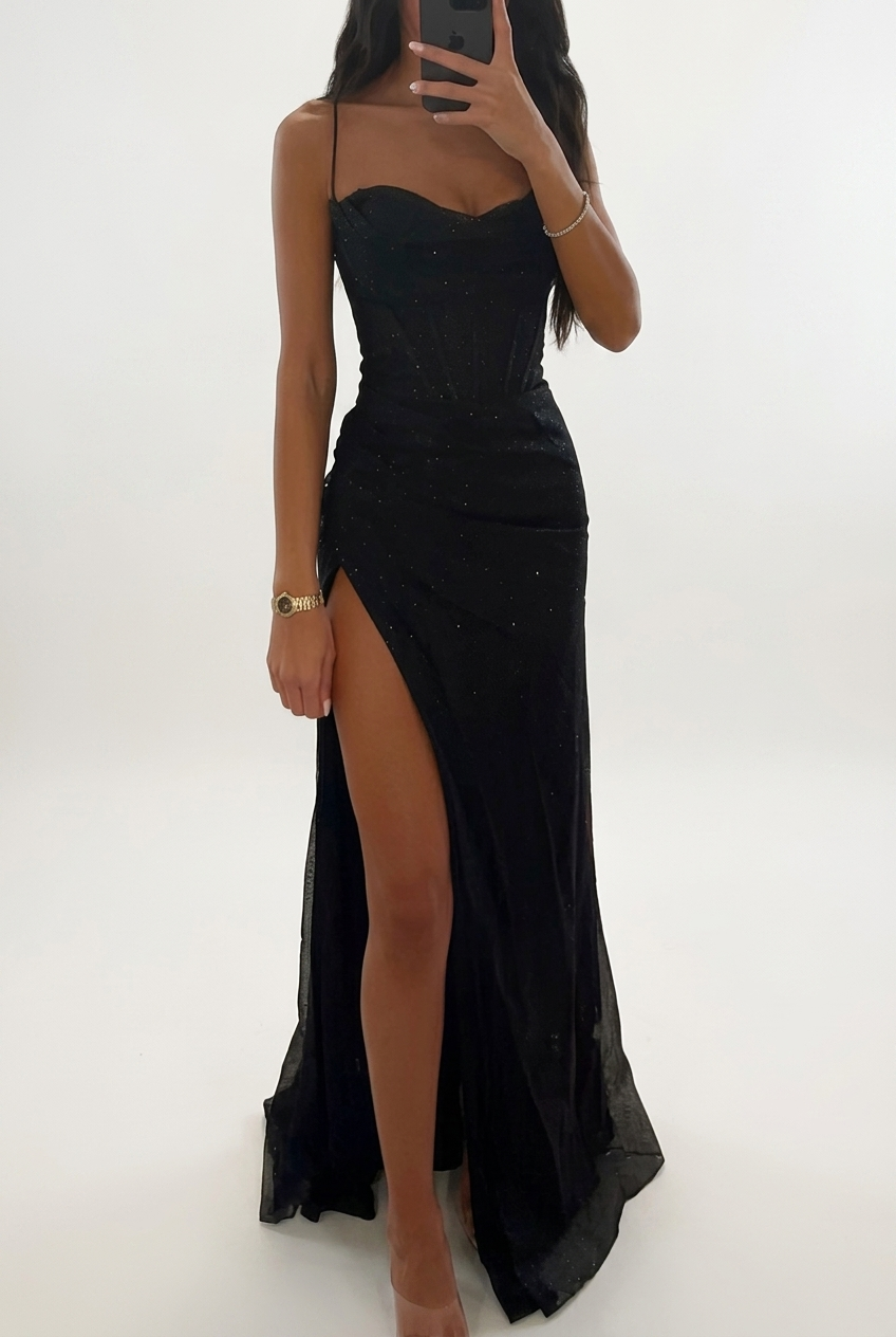 Women's Evening Maxi Dress with Corset | Formal Elegant Gown