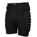 Women's Protective Sports Pants with EVA Padding for Cycling, Skating and Snowboarding - Black A