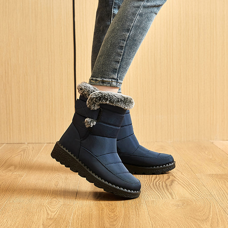 Winter Boots for Women New Long Plush Snow Boots Woman Platform Ankle Boots
