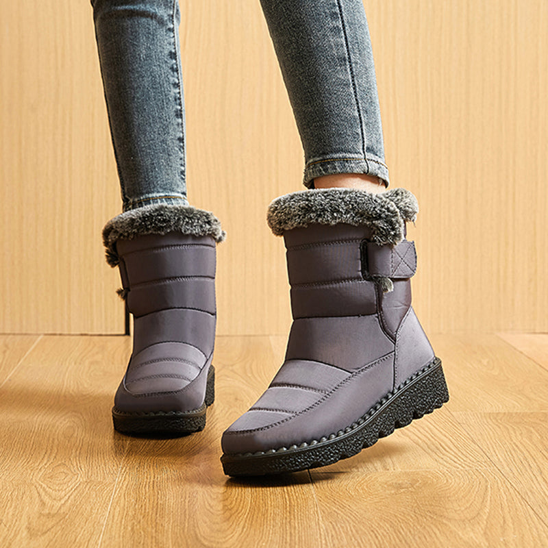 Winter Boots for Women New Long Plush Snow Boots Woman Platform Ankle Boots