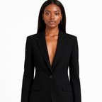 Women's Blazer and Trousers Suit with a Classic Line | Style That Never Quits