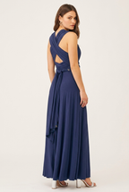 Convertible wrap dress with adjustable straps | Casual Boho Summer Dress