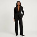Women's Blazer and Trousers Suit with a Classic Line | Style That Never Quits