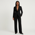 Women's Blazer and Trousers Suit with a Classic Line | Style That Never Quits