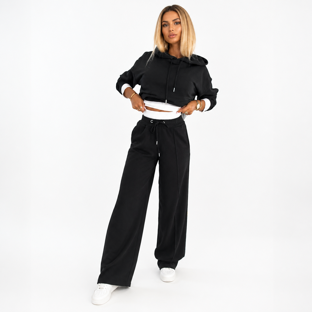 Women's Casual Tracksuit Set | 2 Piece Lounge Set