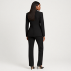 Women's Blazer and Trousers Suit with a Classic Line | Style That Never Quits