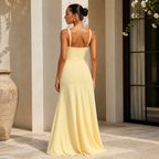 Elegant Silhouette Maxi Dress | Wedding Guest Dress