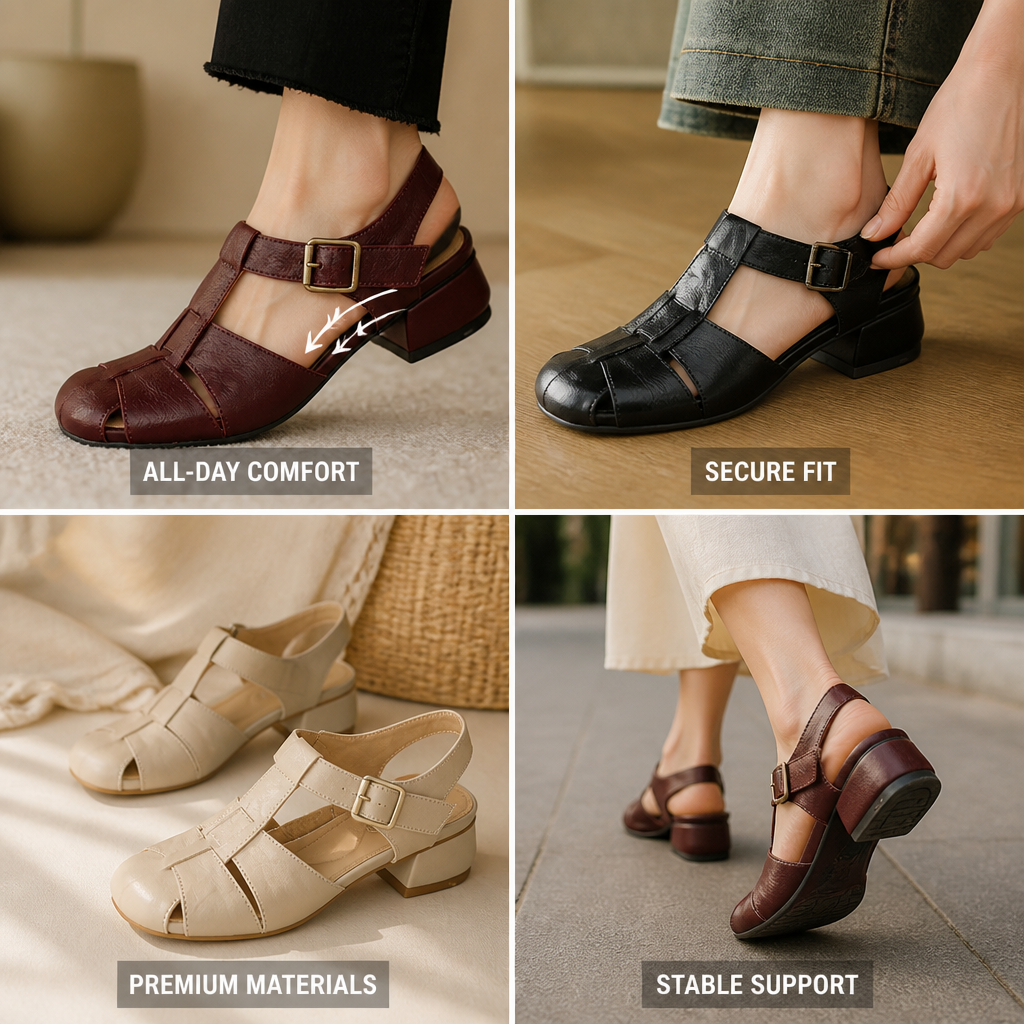 Women's Orthopedic Mary Jane Slippers with Cushioned Arch Support | Lightweight Comfort Footwear