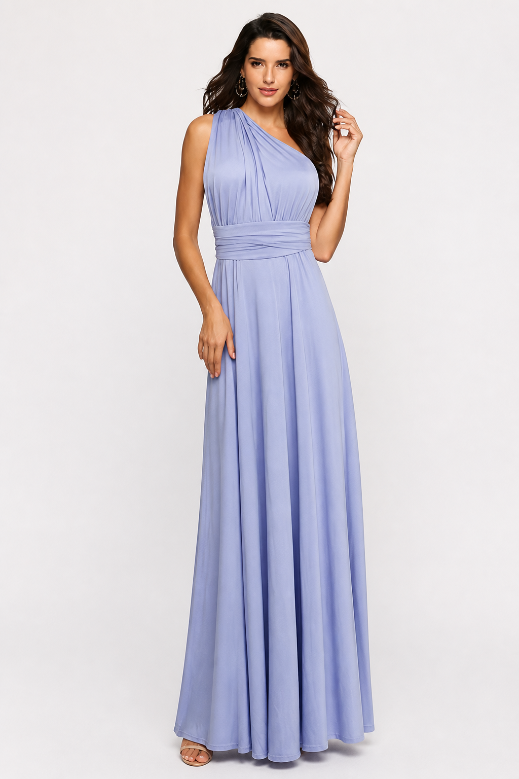 Convertible wrap dress with adjustable straps | Casual Boho Summer Dress