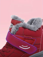 Women's Warm Snow Boots Anti Slip High Top Winter Ankle Boots with Soft Lining for Outdoor Wear