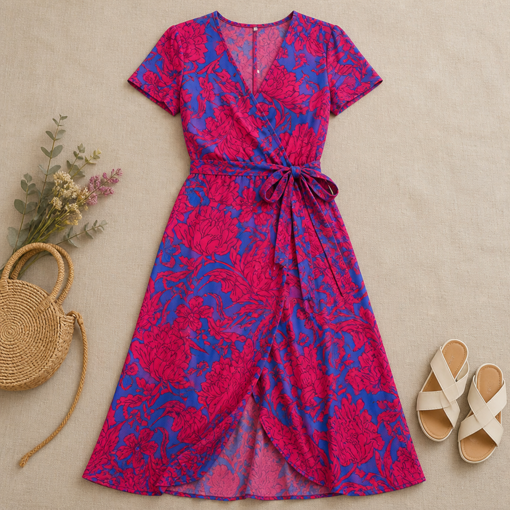 Women's Elegant Midi Dress
