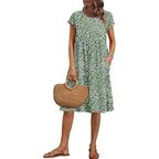 Linen Wrap Summer Dress – Lightweight for Women