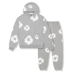 Boho Floral Cozy Outfit Set | Soft Casual Wear
