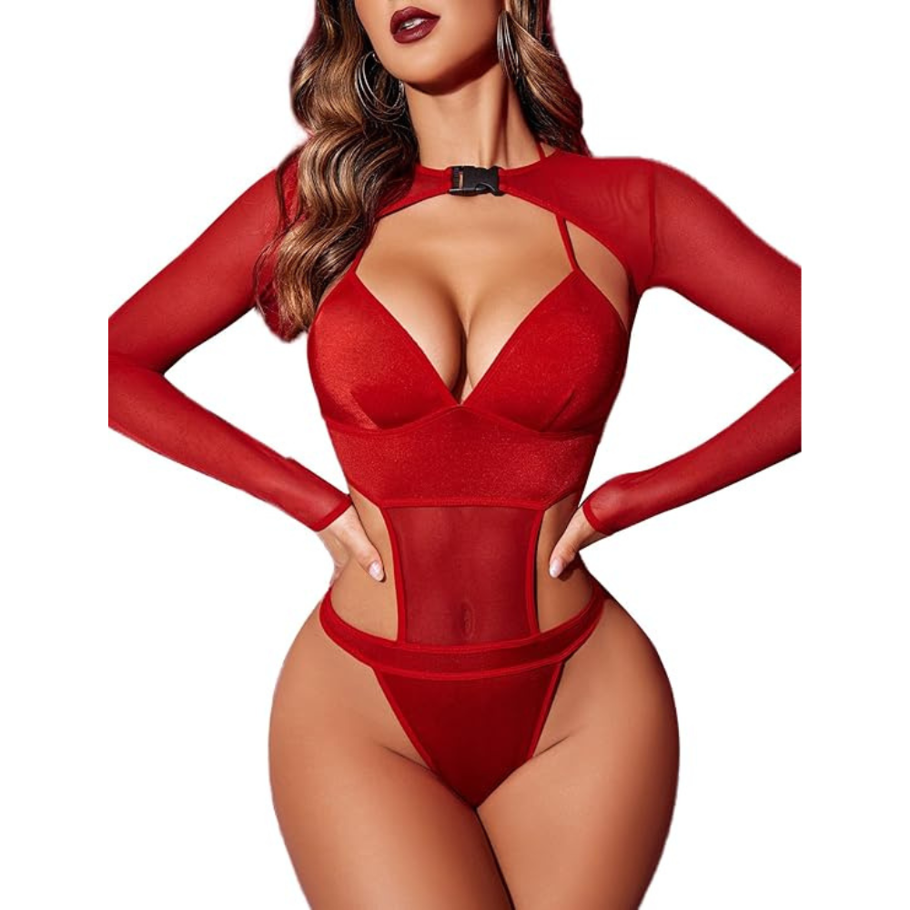 Backless Bodysuit – Crop Top Layering Lingerie for Women
