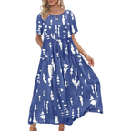 Floral Maxi Summer Dress – Lightweight Boho for Women
