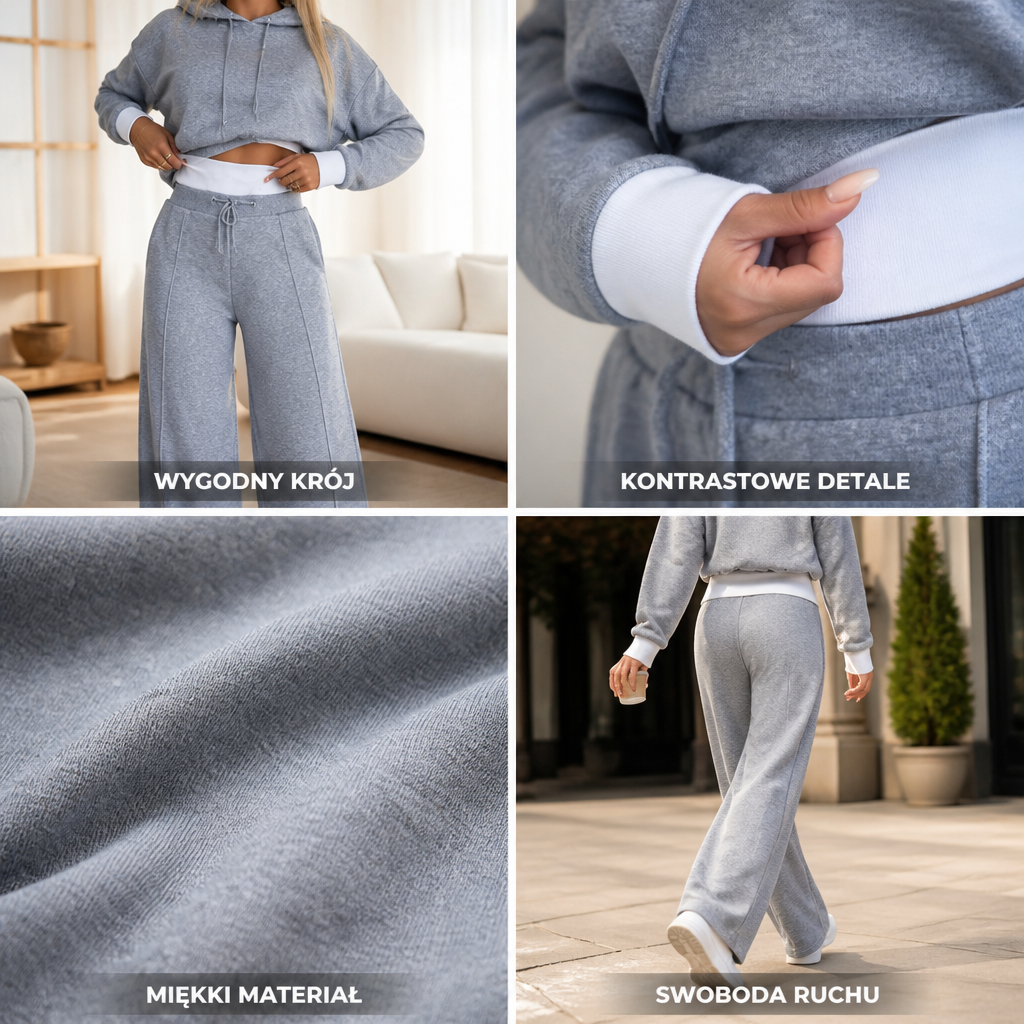 Women's Casual Tracksuit Set | 2 Piece Lounge Set