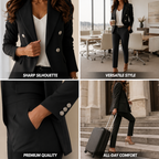 Women's Blazer and Bottom Set | Formal Business Casual Set
