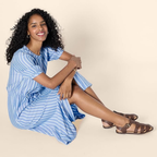 Sunlit Swing Summer Dress – Lightweight Relaxed Fit for Women