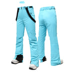 Women's Ski Pants, Breathable, Water-Resistant, Wear-Resistant, Snow Pants - Sky Blue