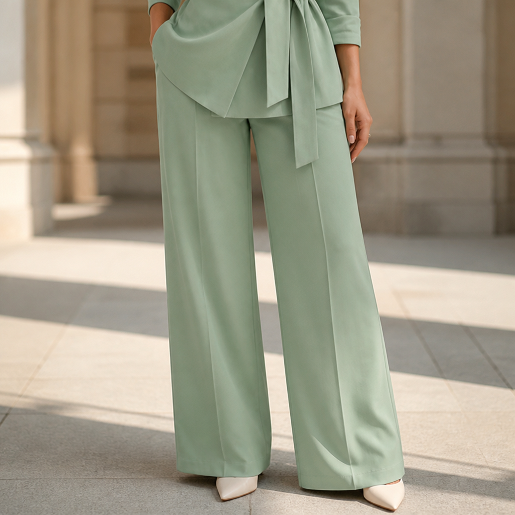 Women's Two-Piece Suit with Tie | Confidence and Effortless Elegance