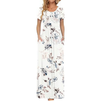 Linen-Luxe Maxi Summer Dress – Lightweight Lace for Women