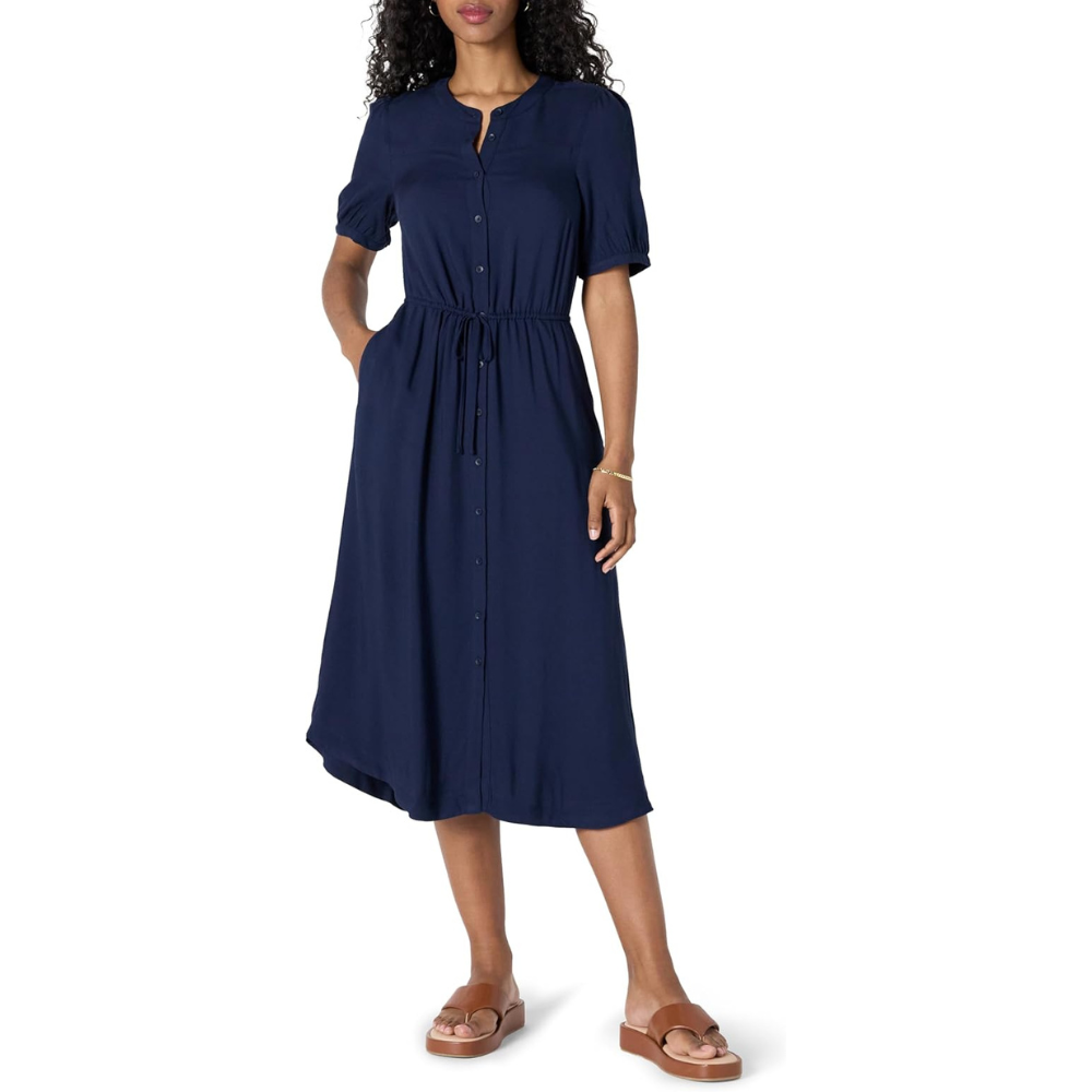 Sunlit Swing Summer Dress – Lightweight Relaxed Fit for Women