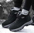 Women's Warm Snow Boots Anti Slip High Top Winter Ankle Boots with Soft Lining for Outdoor Wear