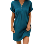 Airy Linen Summer Dress – Lightweight Lace for Women