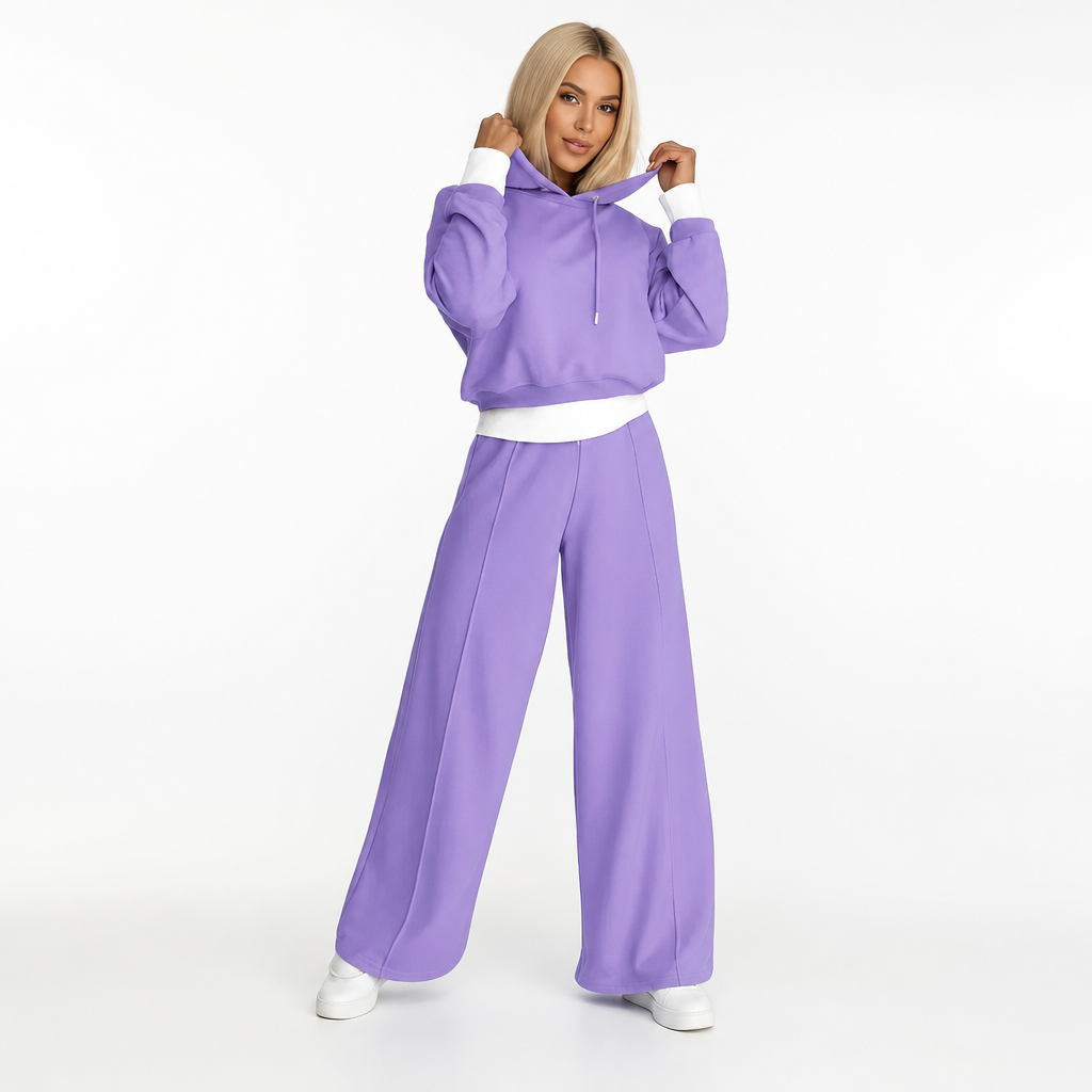 Women's Casual Tracksuit Set | 2 Piece Lounge Set