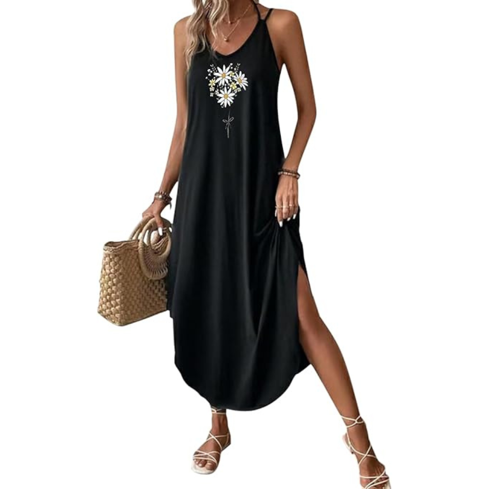 Chicrise Summer Dress – Lightweight Maxi Length for Women