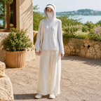 UV-protective hooded jacket with removable face shield – ideal for autumn | Lightweight Hiking Jacket