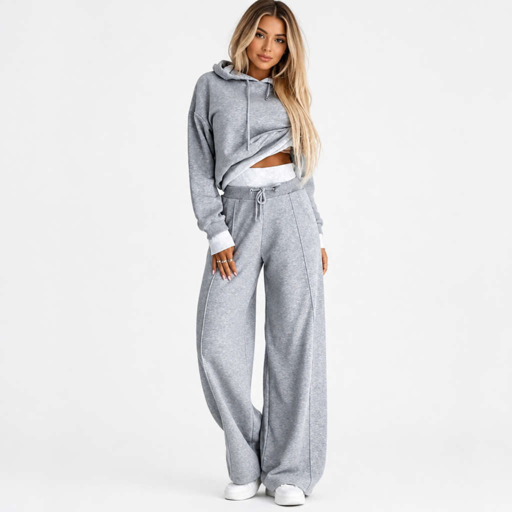 Women's Casual Tracksuit Set | 2 Piece Lounge Set