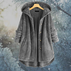 Women's Winter Jacket with Hood and Extra Warm Lining | Perfect for Cold Winter Days - Gray