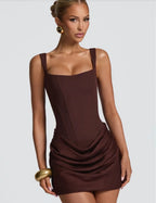 Sculpt Curve Detail Mini Dress