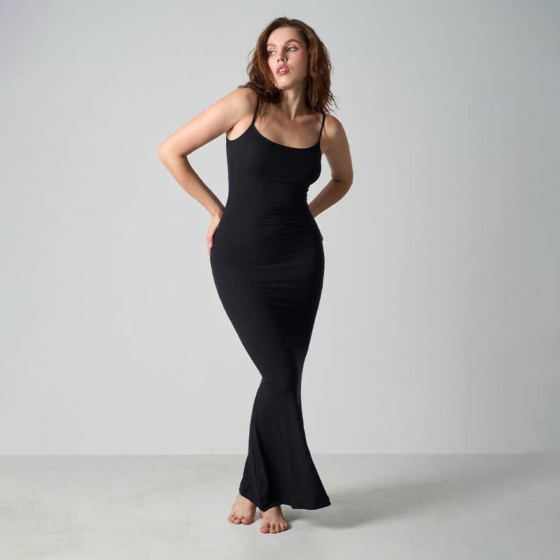 Body Sculpt Minimale Maxi-jurk