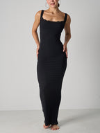 Maxi-jurk met Kanten Contour Sculpt
