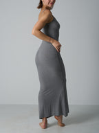 Essentiële Sculpt Maxi Loungedress