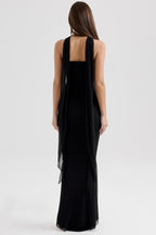 Noir Sculpt Strapless Avond Maxi Jurk