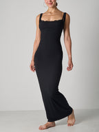 Maxi-jurk met Kanten Contour Sculpt