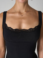 Maxi-jurk met Kanten Contour Sculpt