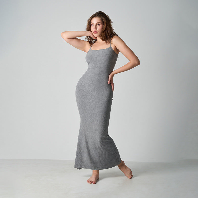 Body Sculpt Minimale Maxi-jurk