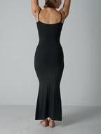 Essentiële Sculpt Maxi Loungedress