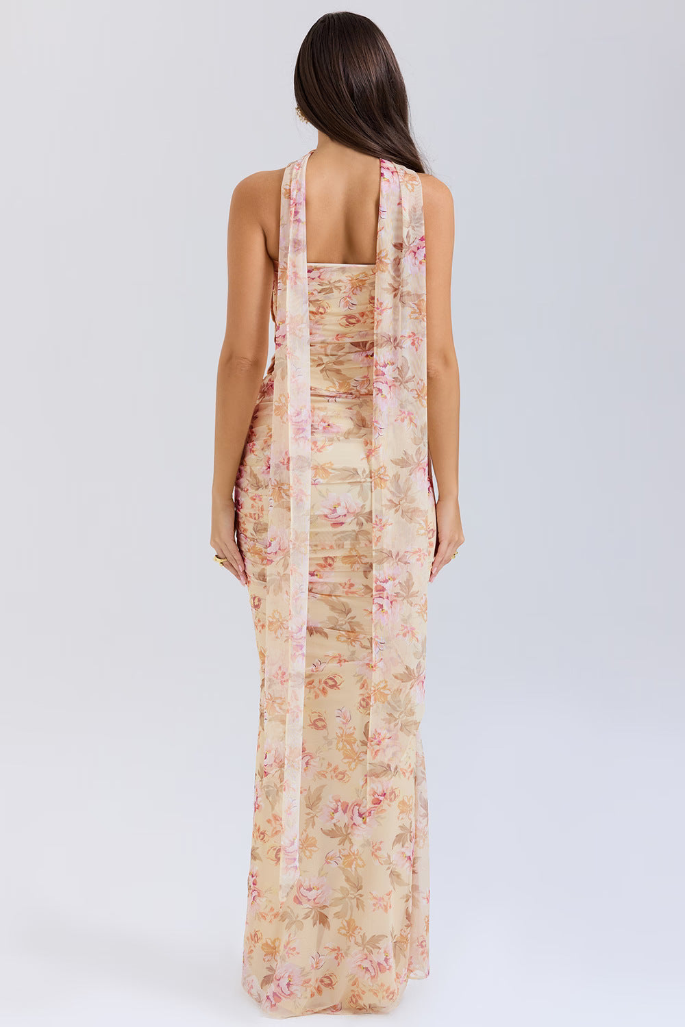Noir Sculpt Strapless Avond Maxi Jurk