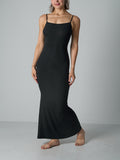 Essentiële Sculpt Maxi Loungedress