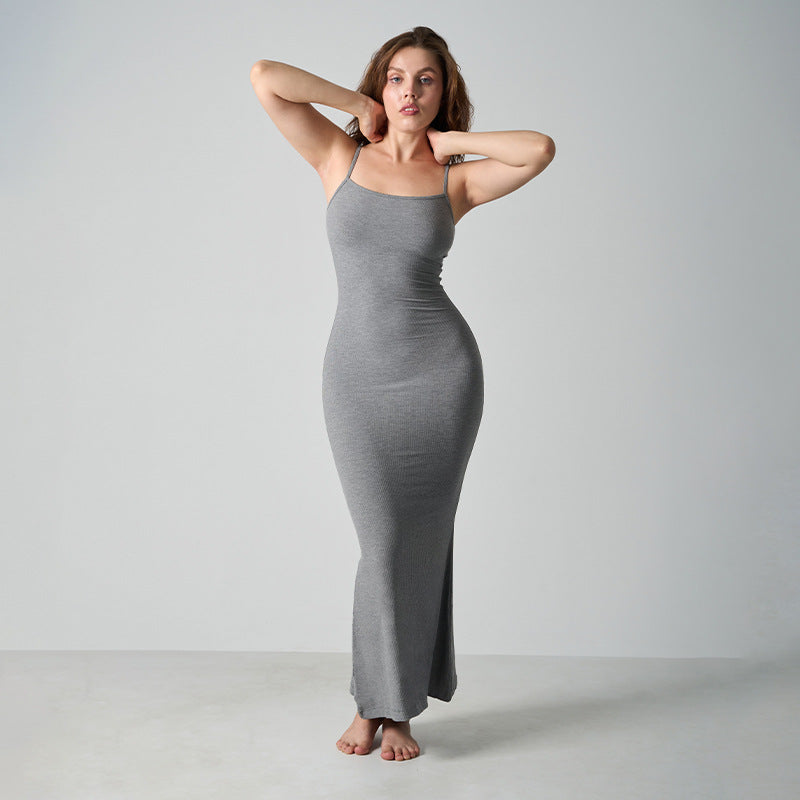 Body Sculpt Minimale Maxi-jurk